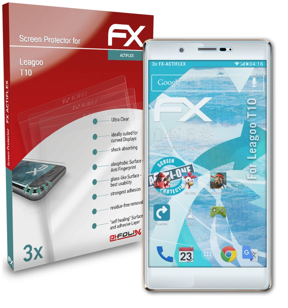 atFoliX FX-ActiFleX Displayschutzfolie für Leagoo T10