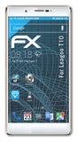 atFoliX Schutzfolie kompatibel mit Leagoo T10, ultraklare FX Folie (3X)