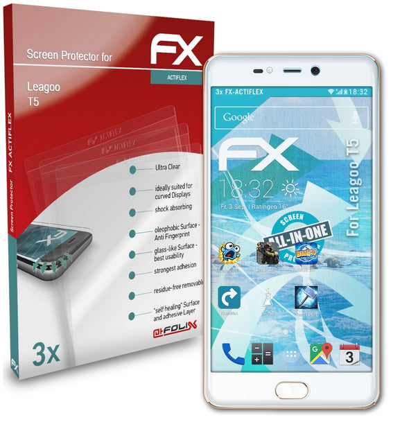 atFoliX FX-ActiFleX Displayschutzfolie für Leagoo T5