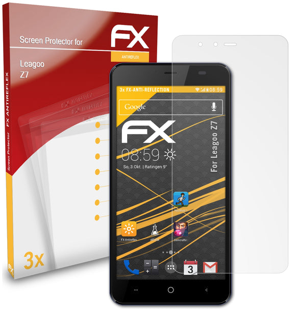 atFoliX FX-Antireflex Displayschutzfolie für Leagoo Z7