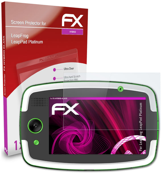 atFoliX FX-Hybrid-Glass Panzerglasfolie für LeapFrog LeapPad Platinum