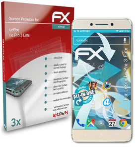 atFoliX FX-ActiFleX Displayschutzfolie für LeEco Le Pro 3 Elite