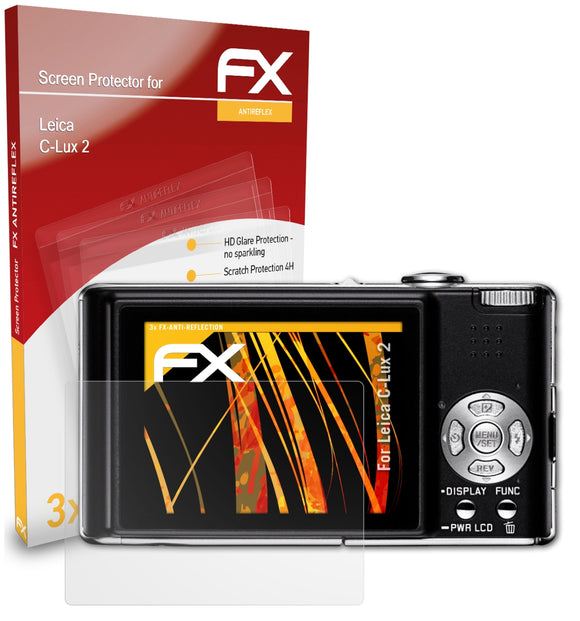 atFoliX FX-Antireflex Displayschutzfolie für Leica C-Lux 2