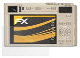 Panzerfolie atFoliX kompatibel mit Leica C-Lux, entspiegelnde und stoßdämpfende FX (3X)