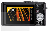 Panzerfolie atFoliX kompatibel mit Leica D-Lux 3, entspiegelnde und stoßdämpfende FX (3X)