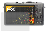 Panzerfolie atFoliX kompatibel mit Leica D-Lux 4, entspiegelnde und stoßdämpfende FX (3X)