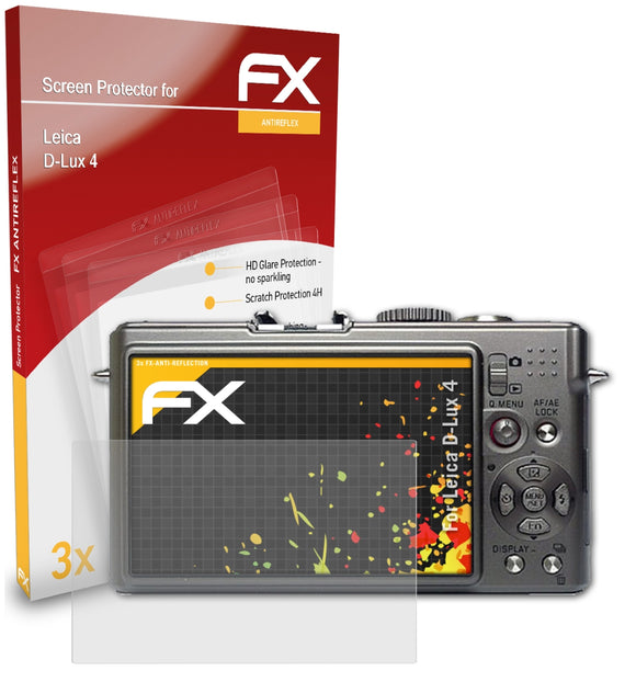atFoliX FX-Antireflex Displayschutzfolie für Leica D-Lux 4