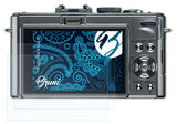 Schutzfolie Bruni kompatibel mit Leica D-Lux 5, glasklare (2X)