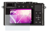 Glasfolie atFoliX kompatibel mit Leica D-Lux Typ 109, 9H Hybrid-Glass FX