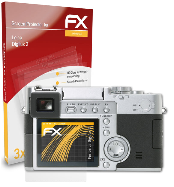 atFoliX FX-Antireflex Displayschutzfolie für Leica Digilux 2