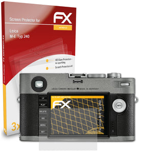 atFoliX FX-Antireflex Displayschutzfolie für Leica M-E (Typ 240)