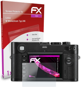 atFoliX FX-Hybrid-Glass Panzerglasfolie für Leica M Monochrom (Typ 246)