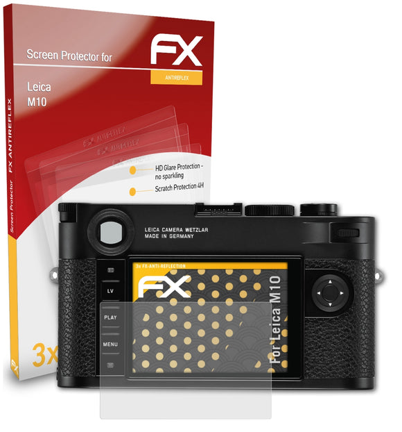 atFoliX FX-Antireflex Displayschutzfolie für Leica M10