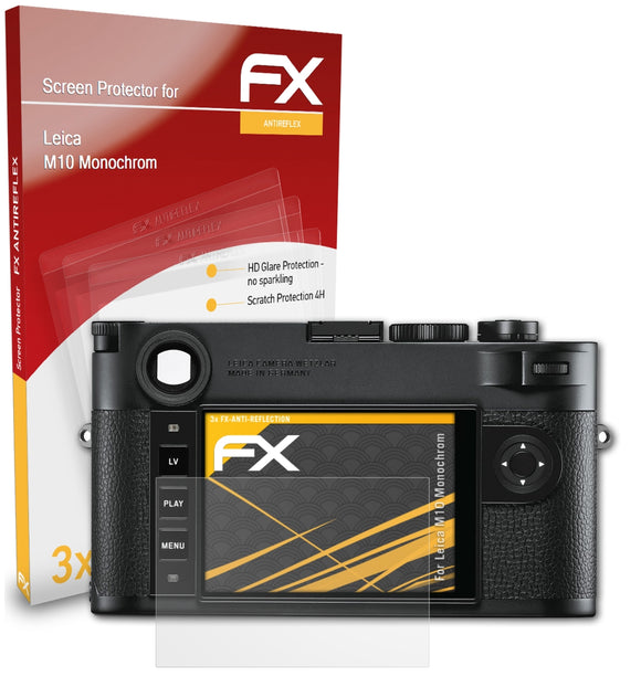 atFoliX FX-Antireflex Displayschutzfolie für Leica M10 Monochrom