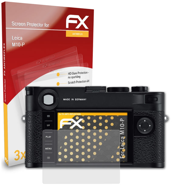 atFoliX FX-Antireflex Displayschutzfolie für Leica M10-P