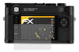 Panzerfolie atFoliX kompatibel mit Leica M10-R, entspiegelnde und stoßdämpfende FX (3X)