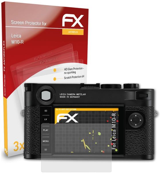 atFoliX FX-Antireflex Displayschutzfolie für Leica M10-R