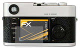 Panzerfolie atFoliX kompatibel mit Leica M8.2, entspiegelnde und stoßdämpfende FX (3X)