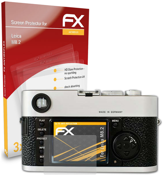 atFoliX FX-Antireflex Displayschutzfolie für Leica M8.2
