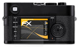 Panzerfolie atFoliX kompatibel mit Leica M8, entspiegelnde und stoßdämpfende FX (3X)