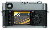 Panzerfolie atFoliX kompatibel mit Leica M9, entspiegelnde und stoßdämpfende FX (3X)