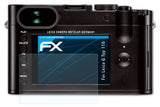 Schutzfolie atFoliX kompatibel mit Leica Q Typ 116, ultraklare FX (3X)