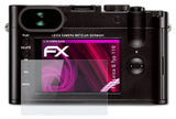 Glasfolie atFoliX kompatibel mit Leica Q Typ 116, 9H Hybrid-Glass FX