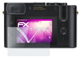Glasfolie atFoliX kompatibel mit Leica Q2 Daniel Craig x Greg Williams, 9H Hybrid-Glass FX