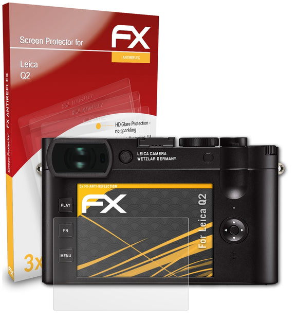 atFoliX FX-Antireflex Displayschutzfolie für Leica Q2