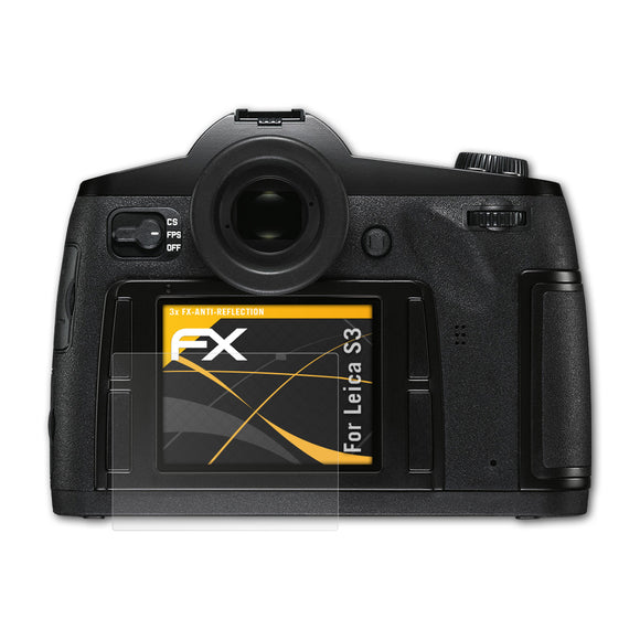 atFoliX FX-Antireflex Displayschutzfolie für Leica S3