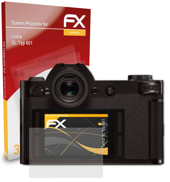 atFoliX FX-Antireflex Displayschutzfolie für Leica SL (Typ 601)