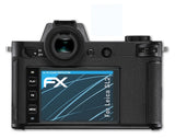 Schutzfolie atFoliX kompatibel mit Leica SL2, ultraklare FX (3er Set)