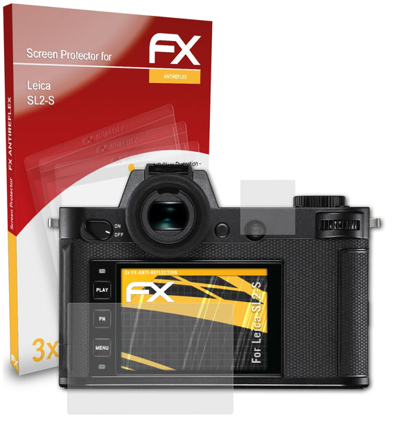 atFoliX FX-Antireflex Displayschutzfolie für Leica SL2-S
