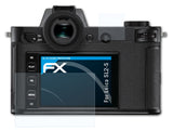 Schutzfolie atFoliX kompatibel mit Leica SL2-S, ultraklare FX (3er Set)