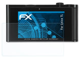 Schutzfolie atFoliX kompatibel mit Leica TL, ultraklare FX (3X)