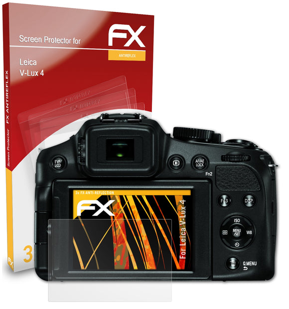 atFoliX FX-Antireflex Displayschutzfolie für Leica V-Lux 4
