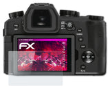 Glasfolie atFoliX kompatibel mit Leica V-Lux 5, 9H Hybrid-Glass FX