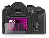 Glasfolie atFoliX kompatibel mit Leica V-Lux Typ 114, 9H Hybrid-Glass FX