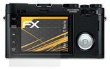 Panzerfolie atFoliX kompatibel mit Leica X Vario, entspiegelnde und stoßdämpfende FX (3X)