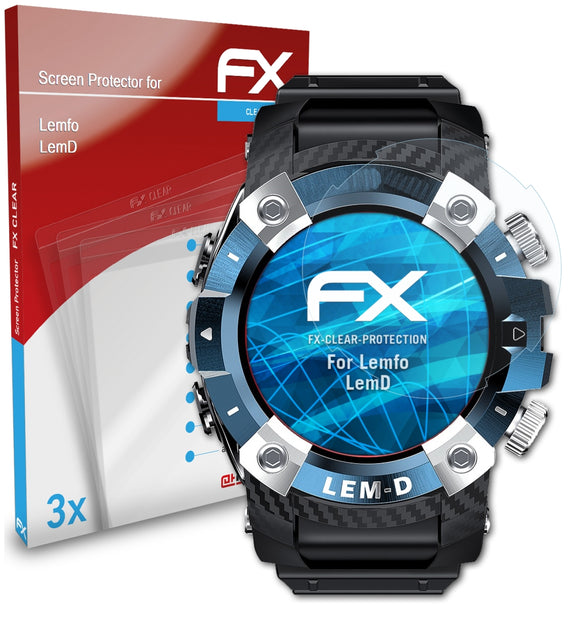 atFoliX FX-Clear Schutzfolie für Lemfo LemD