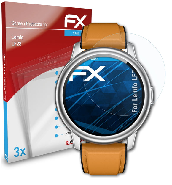 atFoliX FX-Clear Schutzfolie für Lemfo LF28