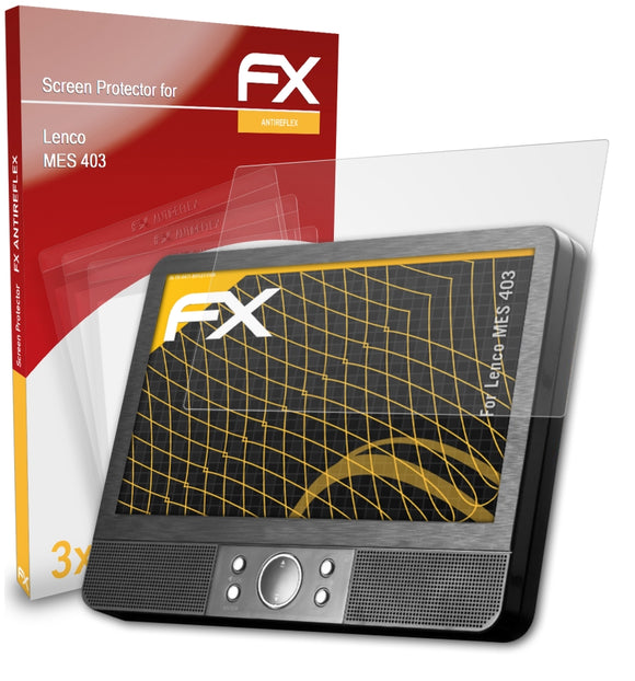 atFoliX FX-Antireflex Displayschutzfolie für Lenco MES 403