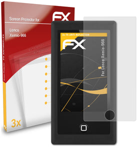 atFoliX FX-Antireflex Displayschutzfolie für Lenco Xemio-966