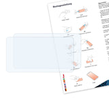 Lieferumfang von Lenco Xemio Tab-540 Basics-Clear Displayschutzfolie, Montage Zubehör inklusive
