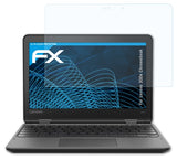Schutzfolie atFoliX kompatibel mit Lenovo 300e Chromebook, ultraklare FX (2X)