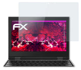 Glasfolie atFoliX kompatibel mit Lenovo 500e Chromebook 2. Generation, 9H Hybrid-Glass FX