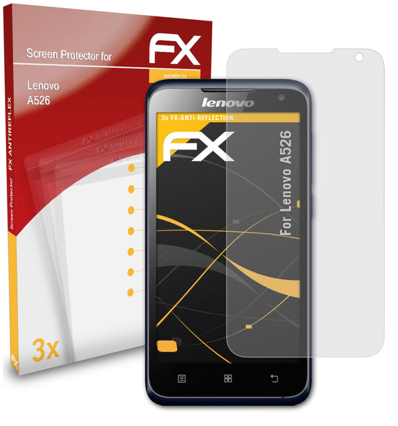 atFoliX FX-Antireflex Displayschutzfolie für Lenovo A526