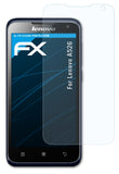 atFoliX Schutzfolie kompatibel mit Lenovo A526, ultraklare FX Folie (3X)