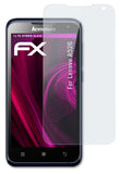 atFoliX Glasfolie kompatibel mit Lenovo A526, 9H Hybrid-Glass FX Panzerfolie