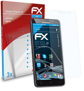 atFoliX FX-Clear Schutzfolie für Lenovo A616